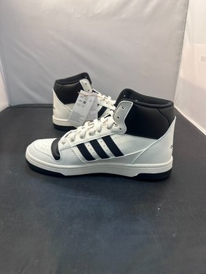 adidas break start IH7880 mid width womens size 7 black and white mid top