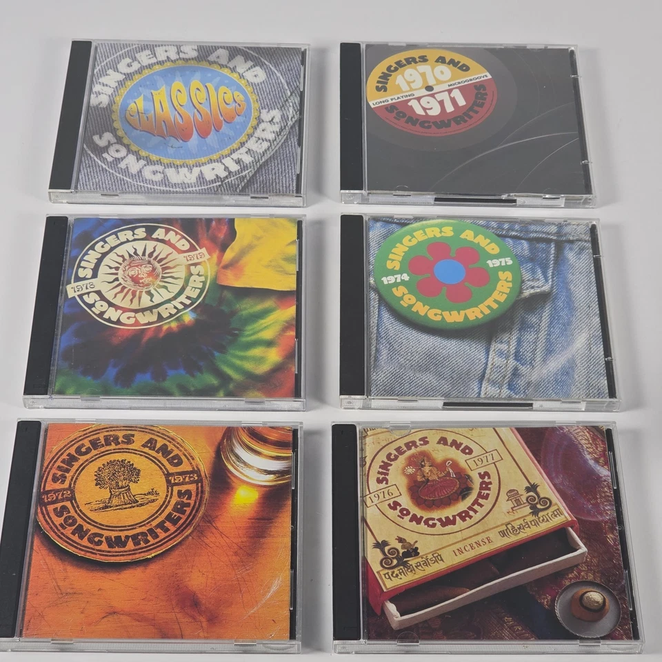 Singers and Songwriters 11 CD Set by Time Life Music 1970-1979 Various Artists - Image 4 of 4