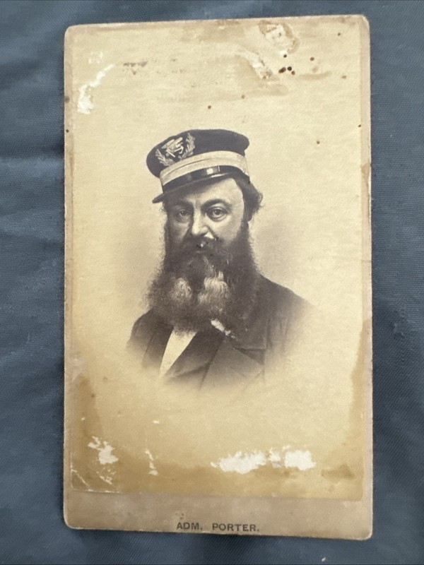 Admiral William Porter CDV (Carte De Viste)