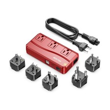 BESTEK International Power Adapter 300W, 220V to 110V Step Down... FAST USA SHIP