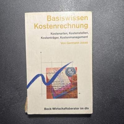Basiswissen Kostenrechnung und Buchführung Germann Josse für Einsteiger 