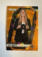 2024 Panini Prizm WNBA Orange Ice Variation Kate Martin RC Las Vegas Aces