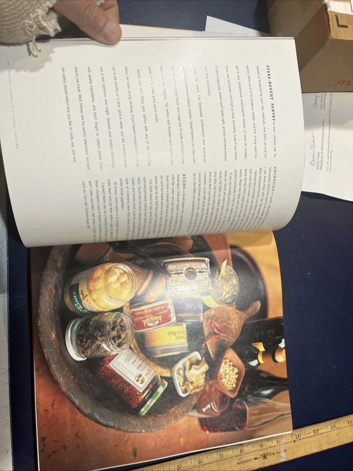 Michael Chiarello's Casual Cooking SIGNED 2002 1st Edition HCDJ- Food Network - Image 4 of 4