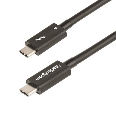 STARTECH.COM 50cm Thunderbolt 4 Kabel 40Gbit/s 100W PD 4K/8K Video Intel-zertifi