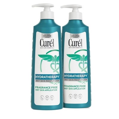 Curel Hydra Therapy In Shower Lotion, Wet Skin 12 Fl Oz (Pack of 2) 