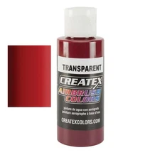 Createx Airbrush Color 4 oz. Transparent Deep Red