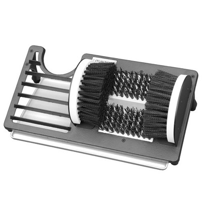 Boot Brush Scraper outdoorBoot Scraper Outdoor with Removable Tray - Adjustab...