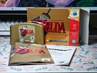 1998 NINTENDO 64 N64 LEGEND OF ZELDA OCARINA OF TIME COLLECTOR'S EDITION CIB