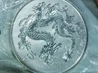 1oz 2025 Year of The Dragon 999 Silver Round in original plastic