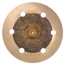 Avenir Amber 6-Hole Target Crash Cymbal 20"