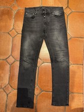 Nudie Jeans Grim Tim Men’s 32” 34” Dark Cove (Grey). Used.