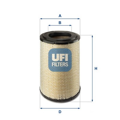UFI 27.B53.00 Luftfilter