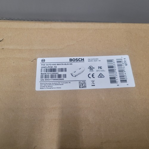 Bosch UHO PoE Outdoor Camera Housing for DINION Camera, Gray #UHO-POE-10 - Picture 2 of 4