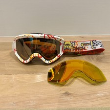 Anon Kids Tracker Goggles ? 8Bit Frame ? SilverAmber Lens + Spare RedAmber Lens