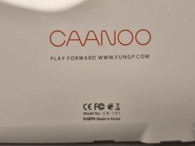 GPH CAANOO White Emulator Linux Handheld Console Very Rare WORKS W/ Cord