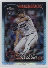 2024 Topps Chrome Prism Refractor Slade Cecconi #77 0s2