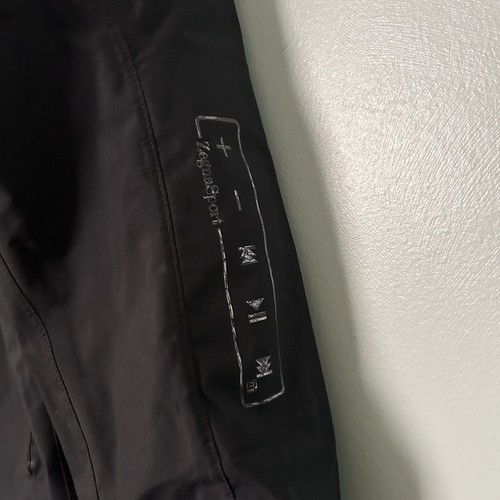 Zegna Size XXL Sport Tech Black iJacket Stereo System Coat, Wind Rain Resistant - Picture 8 of 24