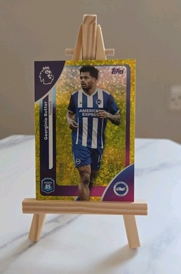 Topps Premier League Premium Trading Cards 2026 Gold Parallel Georginio Rutter