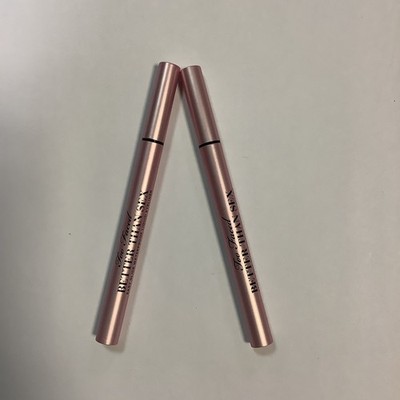 2X Too Faced Better Than Sex DEEPEST BLACK Waterproof Liquid Eyeliner 0.6 ml