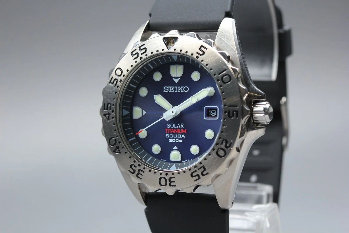 25+ Diver Seiko Solar Quartz (Powered) for sale | Updated Oct 2026