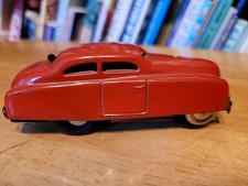 1940'S OR 50'S SCHUCO WIND UP RED VARIANTO LIMO 3041 made in U.S. ZONE GERMANY