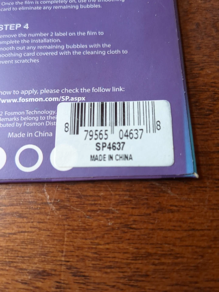 Fosmon Screen Protector For Apple iPhone 5 5s5c And SE - Image 3 of 3