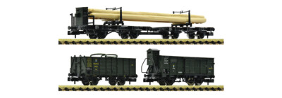 Fleischmann Spur N 6660061 3er Set Güterwagen K.Bay.Sts.B. Neu OVP