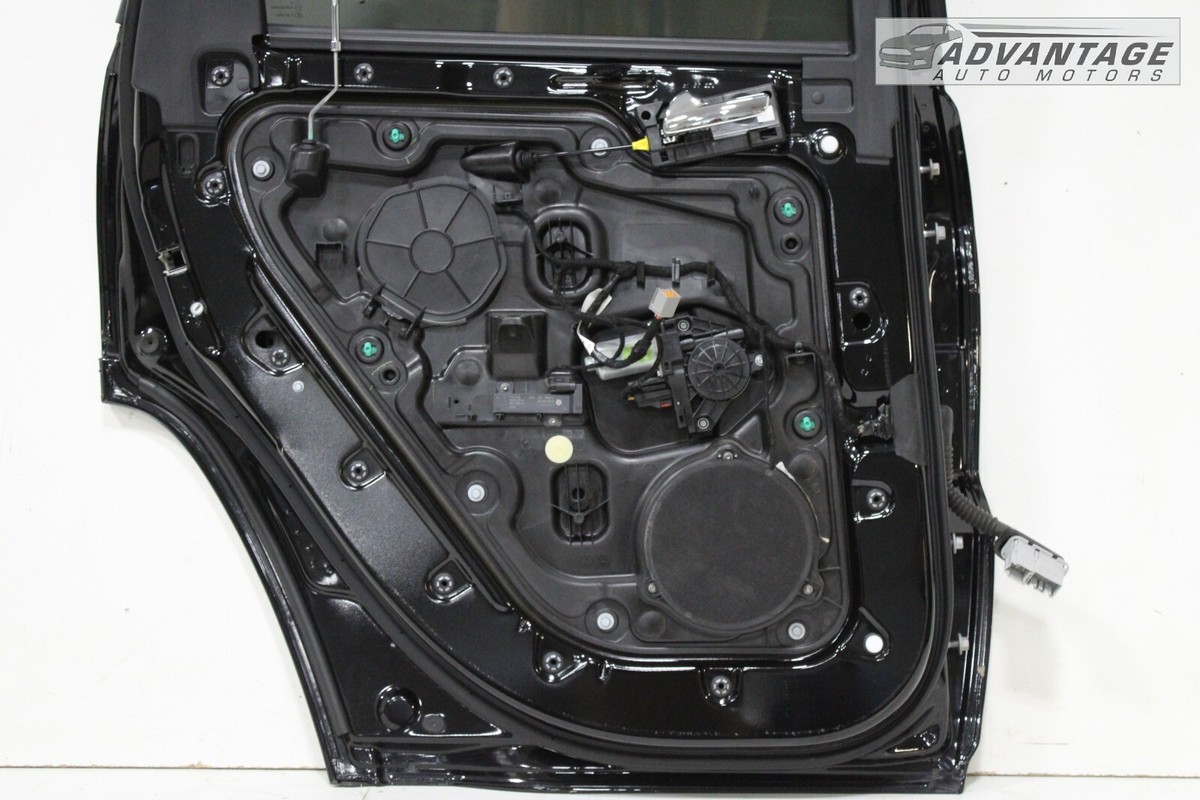 クリスタルジャベリン 裏面 2011-2021 JEEP GRAND CHEROKEE REAR LEFT DOOR PANEL DIAMOND BLACK