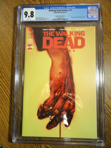 Walking Dead Deluxe #17 Tedesco Variant Cover CGC 9.8 NM/M Image Skybound TV