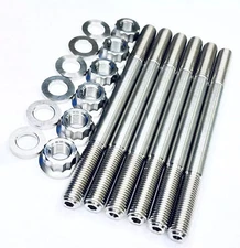 BEST Sportsman 700 800 Head Studs TITANIUM Cylinder Head Stud Bolt Nuts Kit Set