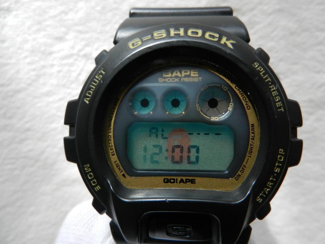 G-SHOCK DW-6900 × A BATHING APE 1000本限定 CASIO G-SHOCK A BATHING APE 1000 Limited model DW6900 Pink
