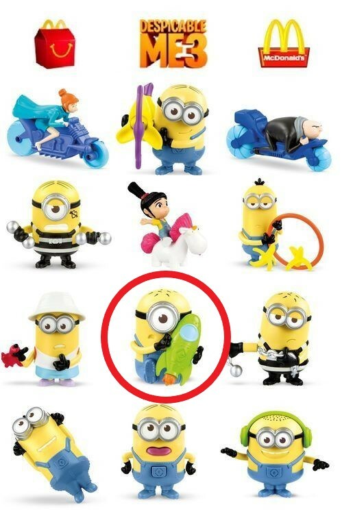 Mcdonalds Happy Meal Toys Mcdonalds Minions Toys 2017 NEW McDonalds  McDonald's Happy Meal MINIONS Despicable Me Minion