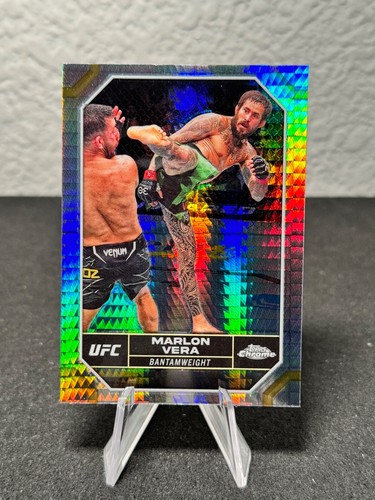 Réfracteur à prisme base UFC chromé 2024 Topps 1 - 200 - COMPLÉTEZ VOTRE SET - PYC - Photo 156/237