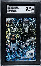 2021 Panini Mosaic #2 Andrew Vaughn QUICK PITCH PRIZM Introductions SGC 9.5 MT+