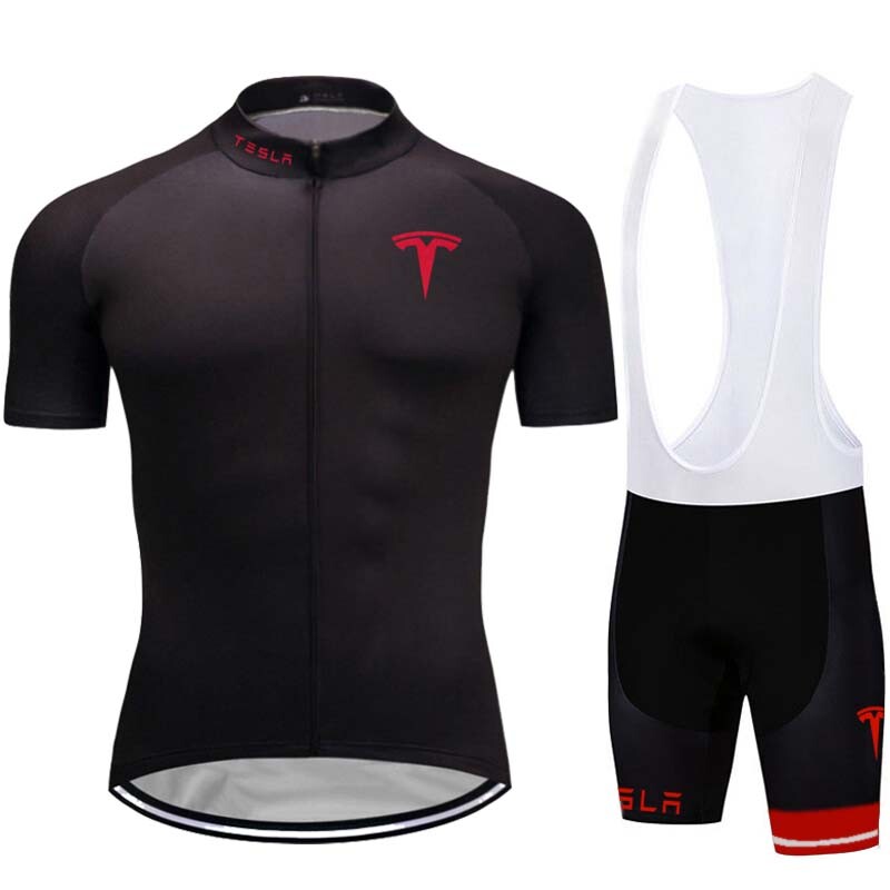 Men Cycling Jersey Bib Short Bicycle Bike Motocross MTB Shirt