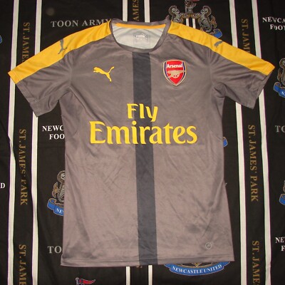 Arsenal London Pre-Match Fußball Shirt Trikot Puma 2016 2017 Größe S