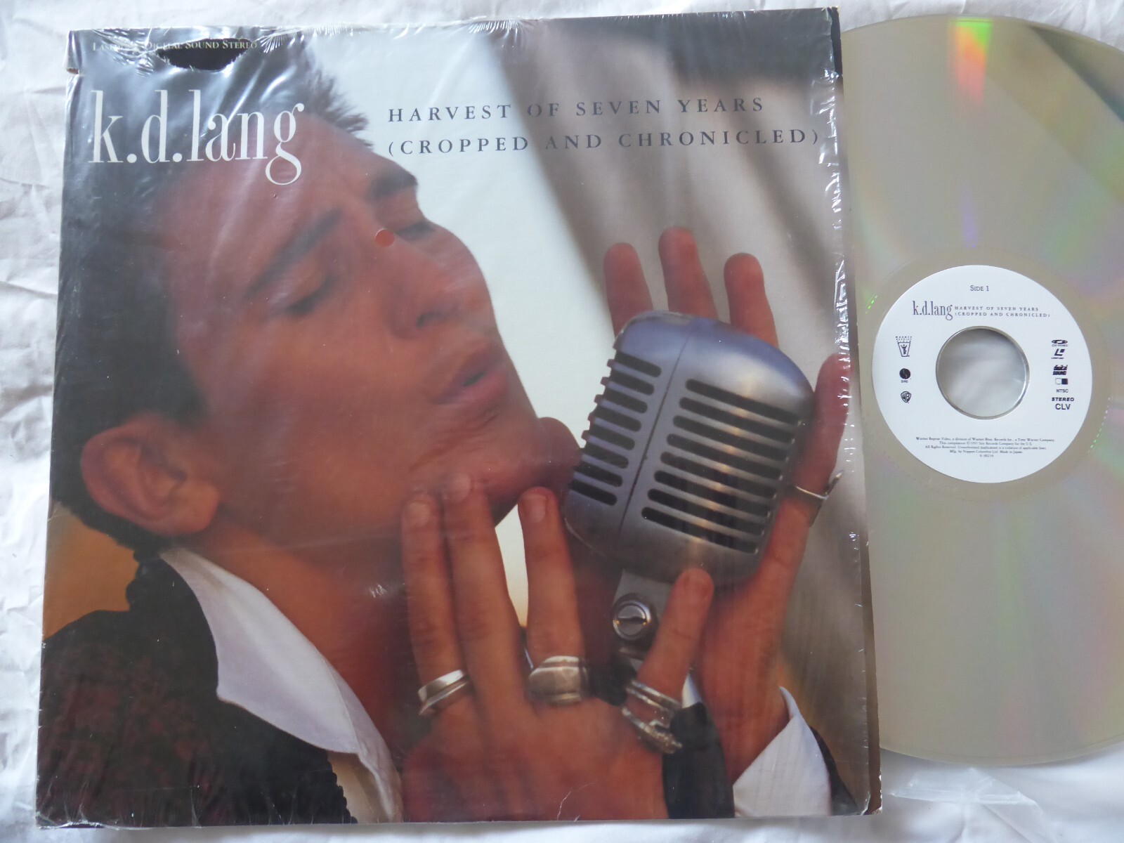 k.d. lang - Harvest of Seven Years (1991) - LaserDisc - NTSC - Music Documentary