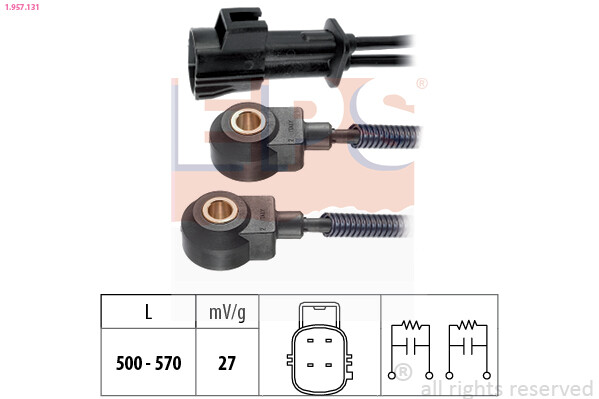 Eps 1.957.131 Knock Sensor For Volvo-image