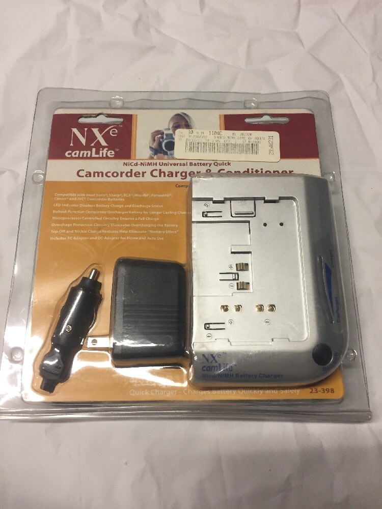 Camcorder Charger & Conditioner-image