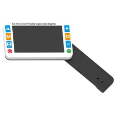 5'' Screen 2-32X Electronic Reading Aid Magnifier Digital Far Near Voice Prompt