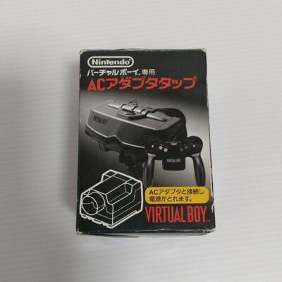 Used Nintendo Virtual Boy Game AC Adapter Tap VB W / box manual VUE-A-AT Tested