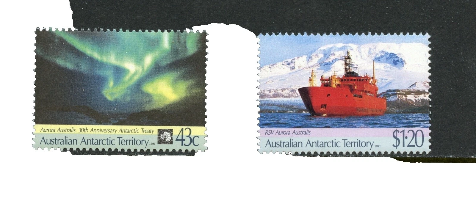 Space Australian Antarctic Stamps