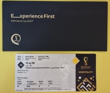 Match 49 Netherlands USA 2022 FIFA World Cup Hospitality Ticket Stub (Mint)