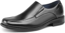 Bruno Marc Mens Leather Lined Dress Loafers Shoes 1 Black State 01 Size 12