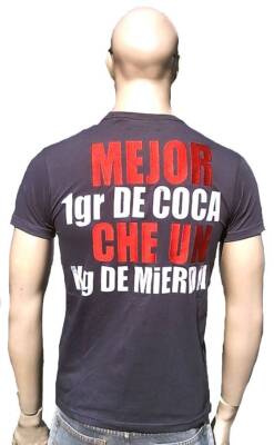 De Puta Madre 69 Mejor Che Un Gray Clubwear T-Shirt S