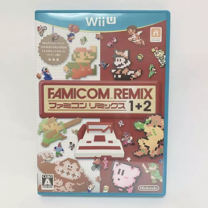Famicom Remix 1 2 NES Remix Nintendo Wii U Japan version Tested