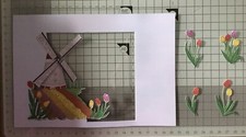 Tattered Lace Midi Melded Tranquil Breeze Die Cut Card Toppers