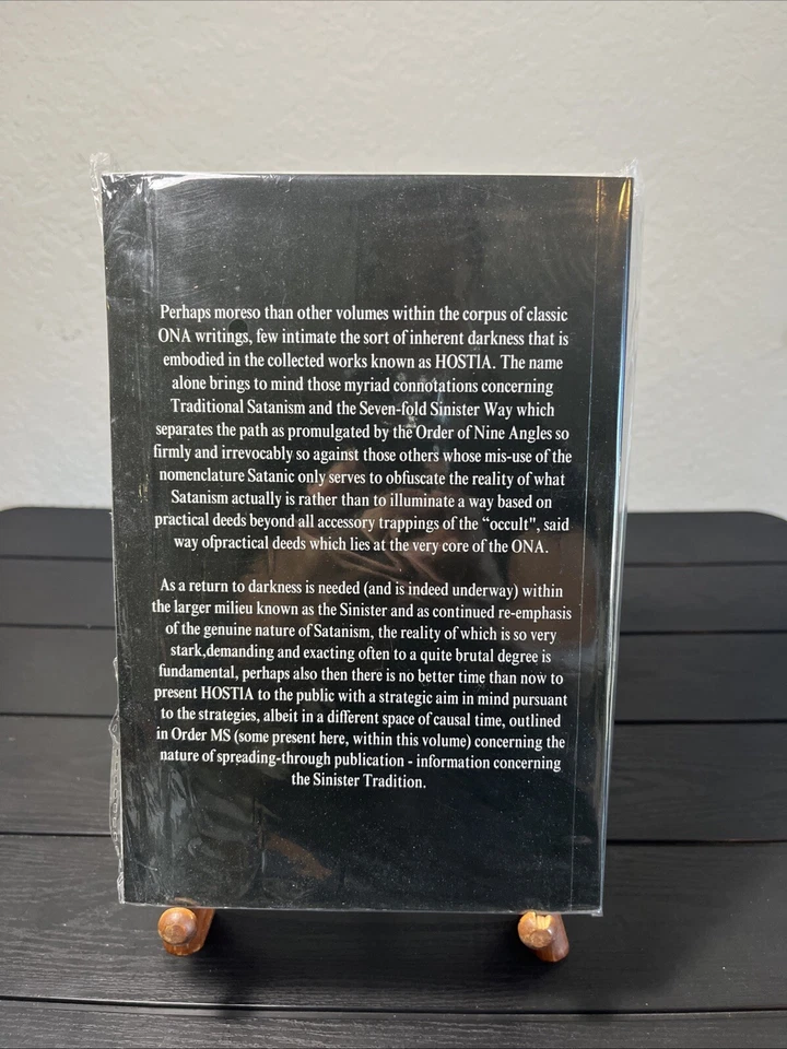 Hostia by Order of Nine Angles, ONA, New Reprint - Image 2 of 4