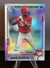 2021 Bowman Draft Chrome-Joe Torres #BDC-125 Refractor