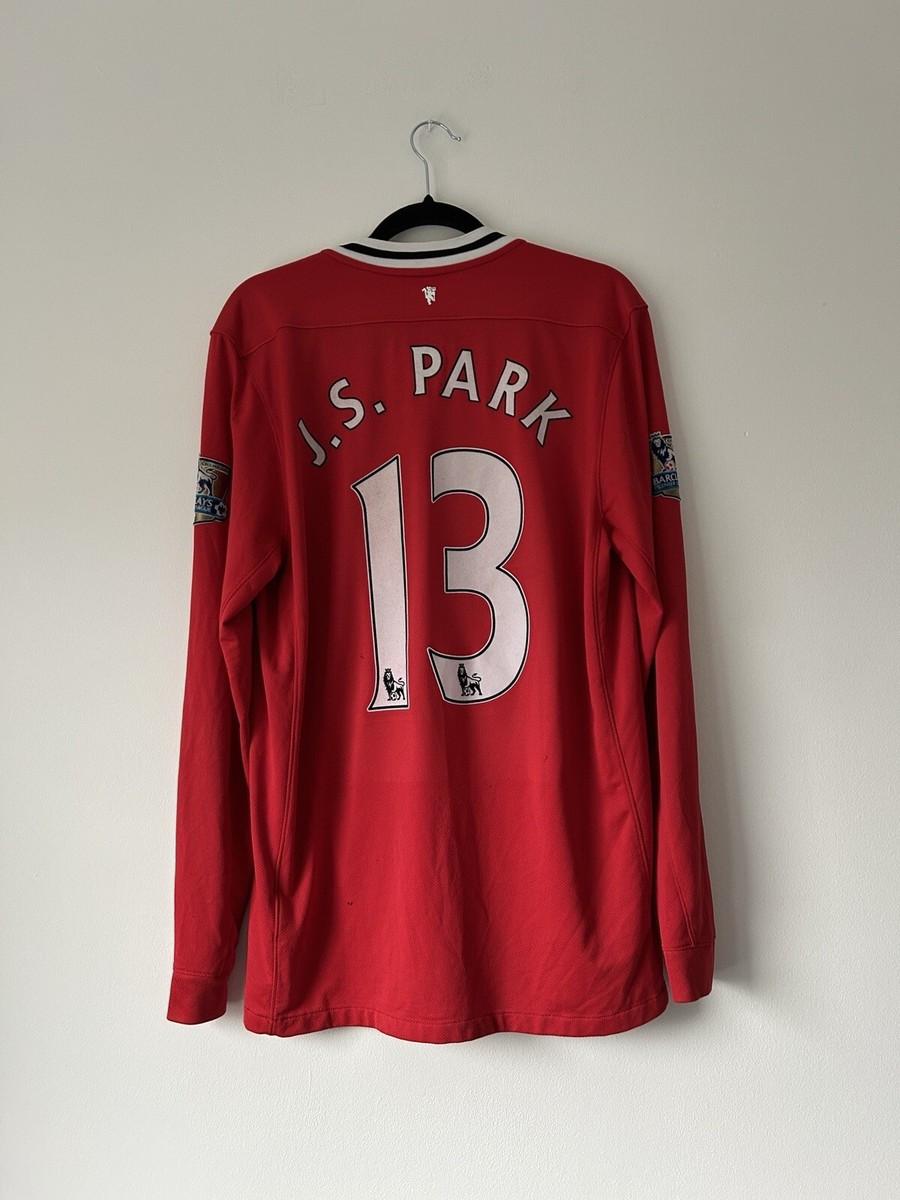 NIKE Manchester United Ji Sung Park 13 home soccer RED ナイキ